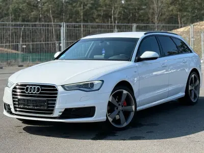 Używany Audi A6 S-Line 272 KM (200 kW) 2016 Biały Kombi