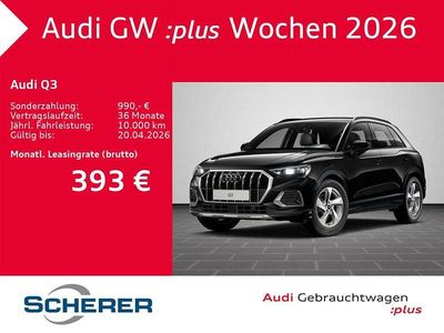 Gebraucht Audi Q3 Ambiente 150 PS (110 kW) 2025 Mythosschwarz metallic (metallic) SUV