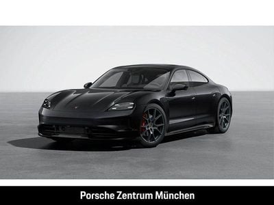 Tiefschwarzmetallic Gebraucht 2025 Porsche Taycan GTS Limousine | 159.000 €