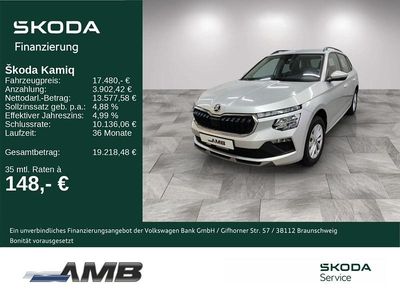 Gebraucht Skoda Kamiq Selection 95 PS (69 kW) 2025 Silber SUV