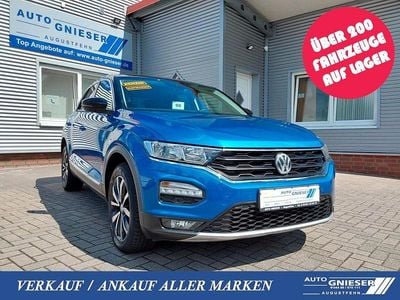 Second-hand VW T-Roc Style 150 CP (110 kW) 2019 Albastru SUV