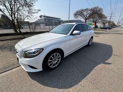 Usata Mercedes C220 194 CV (142 kW) 2019 Bianco Station wagon