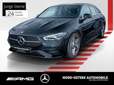 Gebraucht Mercedes CLA200 Shooting Brake AMG 163 PS (119 kW) 2025 Metalliclack kosmosschwarz Kombi