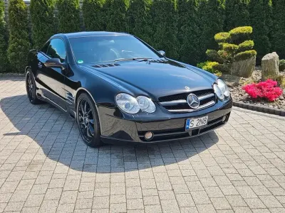 Gebraucht Mercedes SL500 Edition 306 PS (225 kW) 2002 Schwarz Cabrio