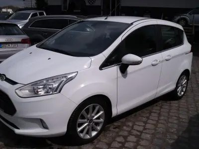 Gebraucht Ford B-MAX Titanium 101 PS (74 kW) 2015 Weiß Van / Kleinbus