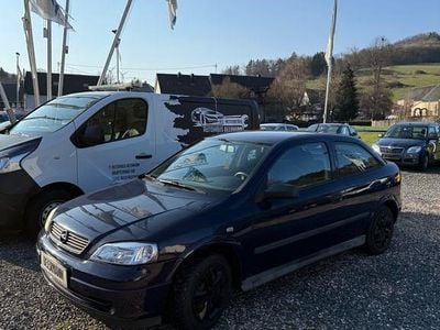 Gebraucht Opel Astra Comfort 75 PS (55 kW) 2002 Blau Coupé