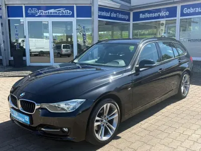 Usata BMW 316 Performance 163 CV (119 kW) 2013 Nero Station wagon
