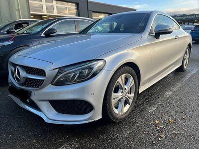 Silber Gebraucht 2015 Mercedes C250 AMG line Coupé | 17.000 € (Superpreis)