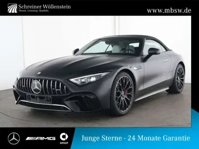 Second-hand Mercedes SL55 AMG AMG 476 CP (350 kW) 2025 Negru Cabrio