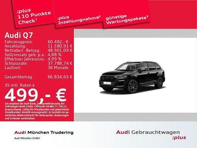 Gebraucht Audi Q7 Ambiente 286 PS (210 kW) 2022 Mythosschwarz metallic SUV
