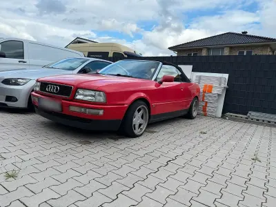 Gebraucht Audi 80 133 PS (97 kW) 1993 Rot Cabrio