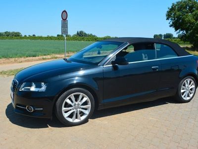 Schwarz Gebraucht 2010 Audi A3 Cabriolet Ambition Cabrio | 7.250 € (Fairer Preis)