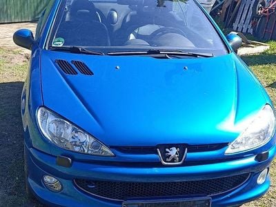 Gebraucht Peugeot 206 CC Platinum 109 PS (80 kW) 2006 Blau Cabrio