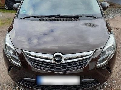 Gebraucht Opel Zafira Tourer Eco 120 PS (88 kW) 2014 Braun Van / Kleinbus