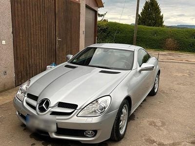 Gebraucht Mercedes SLK200 183 PS (134 kW) 2009 Silber Cabrio
