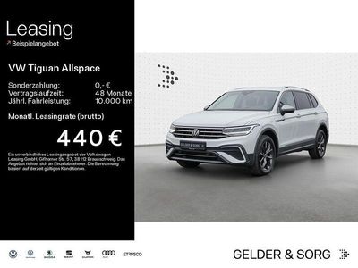 Pure white Gebraucht 2024 VW Tiguan Allspace Life SUV | 32.880 € (Fairer Preis)