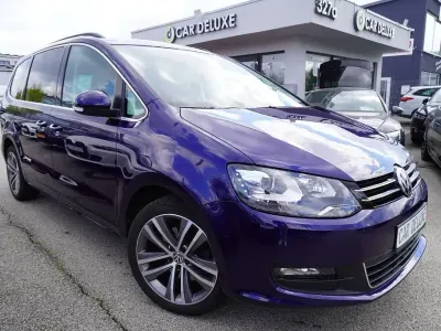 Gebraucht VW Sharan 150 PS (110 kW) 2021 Blau Van / Kleinbus
