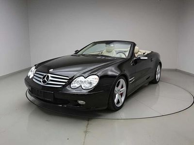 Gebraucht Mercedes SL500 306 PS (225 kW) 2002 Obsidianschwarz  metalliclack Cabrio