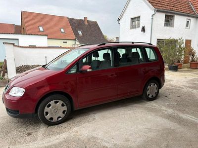 Usata VW Touran Basis 105 CV (77 kW) 2004 Rosso Monovolume