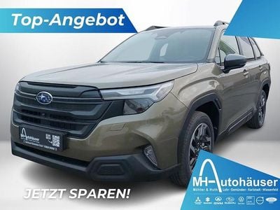 Neu Subaru Forester Exclusive+ 136 PS (100 kW) 2025 Autumm green SUV