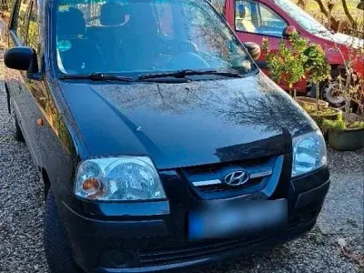 Gebraucht Hyundai Atos 63 PS (46 kW) 2008 Schwarz Kleinwagen