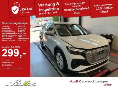 Gebraucht Audi Q4 e-tron Advanced 150 kW (204 PS) 2023 Weiß SUV