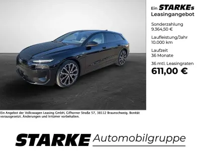Neu Audi A6 e-tron Business 269 kW (367 PS) 2026 Schwarz Kombi