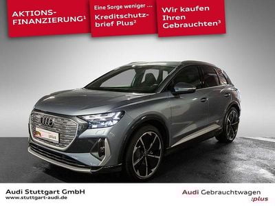 Gebraucht Audi Q4 e-tron Ambiente 125 kW (170 PS) 2022 Geysirblau metallic SUV