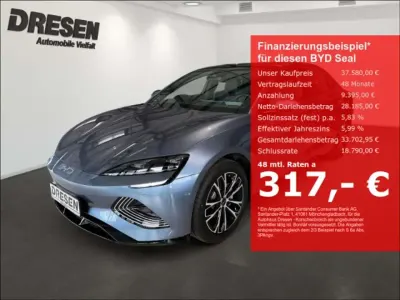 Nowe BYD Seal Comfort 169 kW (231 KM) 2026 Szary Sedan/Limuzyna