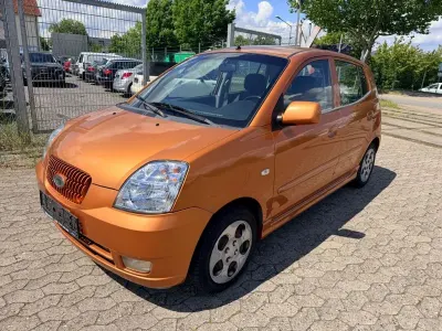 Gebraucht Kia Picanto EX 65 PS (47 kW) 2004 Orange Kleinwagen