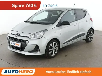 Gebraucht Hyundai i10 Passion Plus 87 PS (63 kW) 2018 Silber Kleinwagen