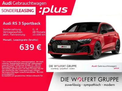 Gebraucht Audi RS3 Sport 400 PS (294 kW) 2025 Progressivrot metallic Limousine