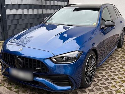 Usata Mercedes C300 AMG 265 CV (194 kW) 2024 Blu Station wagon