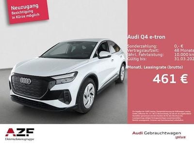 Gebraucht Audi Q4 Sportback e-tron Ambiente 210 kW (286 PS) 2026 Gletscherweiß metallic SUV