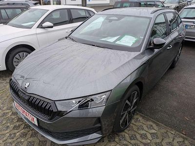Graphitegrau metallic Neu 2025 Skoda Octavia SportLine Kombi | 35.660 € (Fairer Preis)