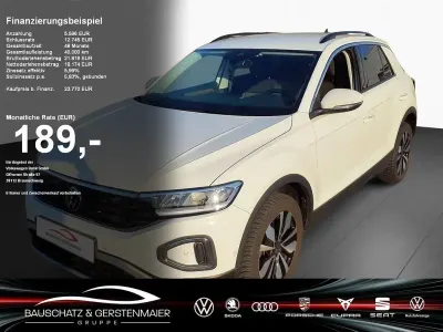 Gebraucht VW T-Roc Move 110 PS (80 kW) 2023 Weiß SUV