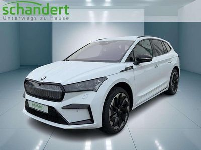 Gebraucht Skoda Enyaq iV SportLine 210 kW (286 PS) 2025 Moonweiß metallic (weiß) metallic SUV