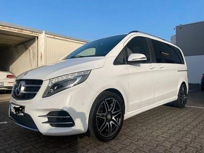Gebraucht Mercedes V250 AMG line 204 PS (150 kW) 2017 Weiß Van / Kleinbus