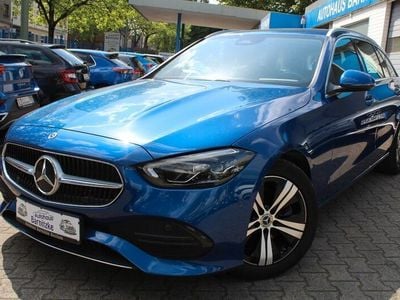 Blau Gebraucht 2022 Mercedes C220 Kombi | 28.490 € (Guter Preis)