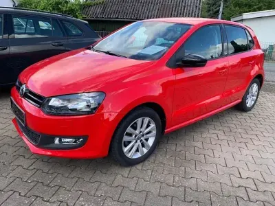 Gebraucht VW Polo Style 69 PS (50 kW) 2011 Flashrot Kleinwagen