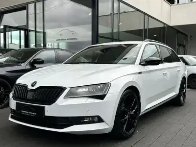 Gebraucht Skoda Superb SportLine 190 PS (139 kW) 2017 Weiß Kombi