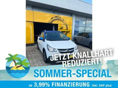 Gebraucht Opel Karl Rocks 73 PS (53 kW) 2019 Weiss Kleinwagen