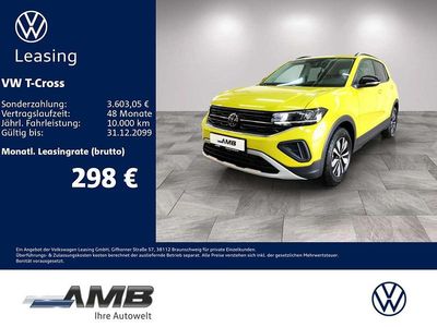 Usata VW T-Cross Goal 95 CV (69 kW) 2025 Giallo SUV