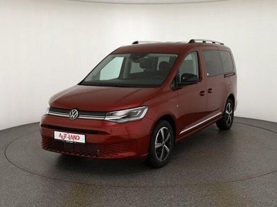 Neu VW Caddy Maxi Style 116 PS (85 kW) 2025 Rot Van / Kleinbus