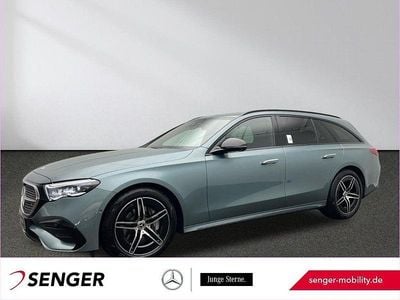 Silber Gebraucht 2023 Mercedes E220 AMG Kombi | 52.880 € (Etwas zu teuer)