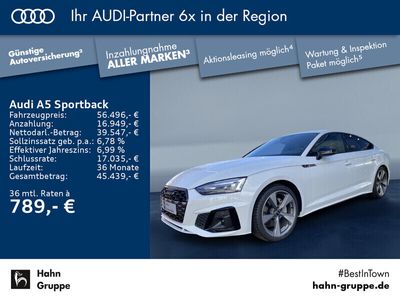 gebraucht Audi A5 Sportback S line 40 TDI quattro