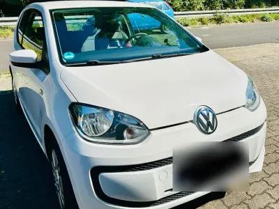 Gebraucht VW up! move up! 60 PS (44 kW) 2015 Weiß Kleinwagen