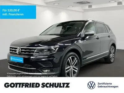 Gebraucht VW Tiguan Allspace Highline 150 PS (110 kW) 2019 Schwarz SUV