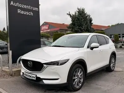 Gebraucht Mazda CX-5 Sports-Line 194 PS (142 kW) 2020 Weiß SUV