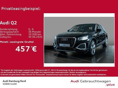 Mythosschwarz metallic Gebraucht 2025 Audi Q2 Advanced Plus SUV | 34.980 € (Teuer)